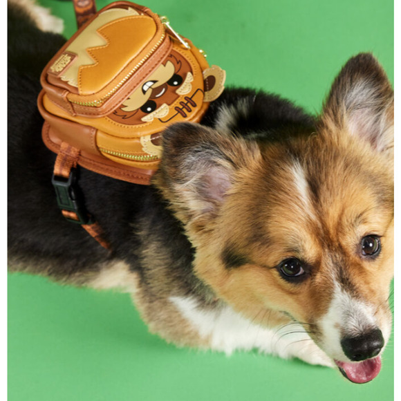 Loungefly Star Wars Ewok Cosplay Mini Backpack Dog Harness Large NWT - Picture 2 of 10